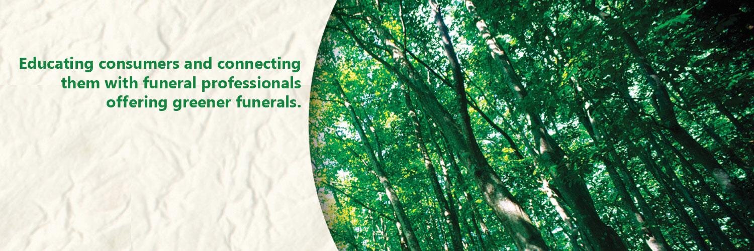 A Greener Funeral banner