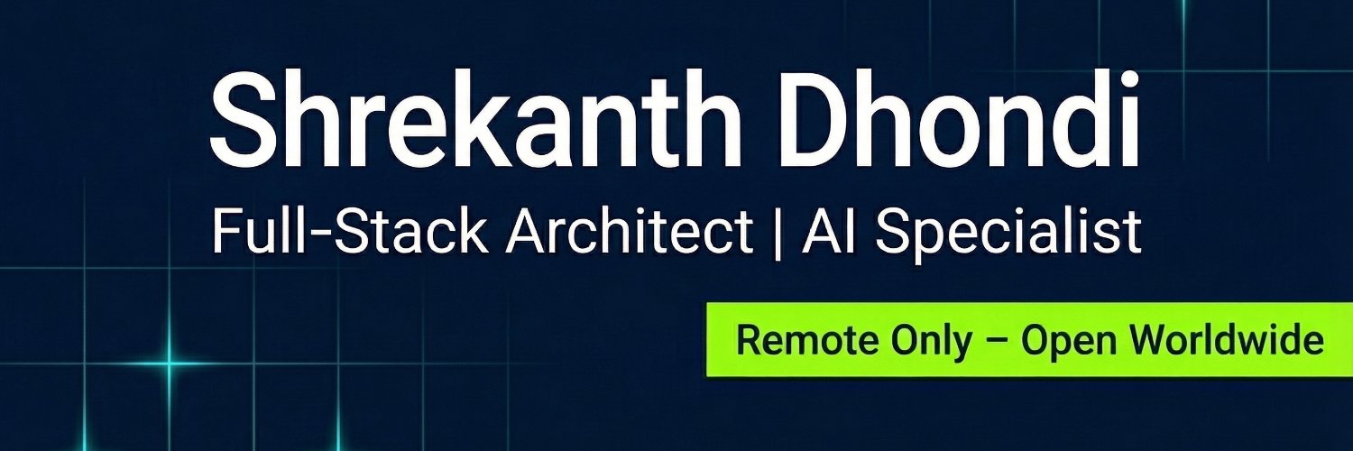 dhondi's profile banner image