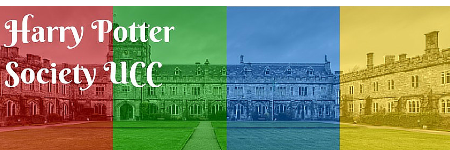 UCC Harry Potter Soc banner
