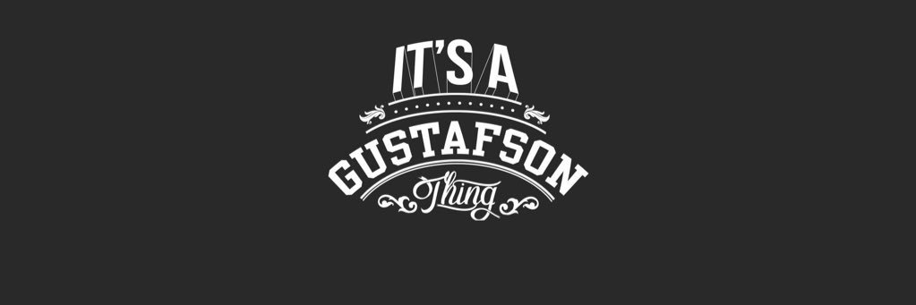 Hugh Gustafson banner