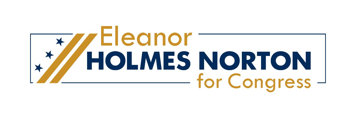 Eleanor Holmes Norton for Congress banner