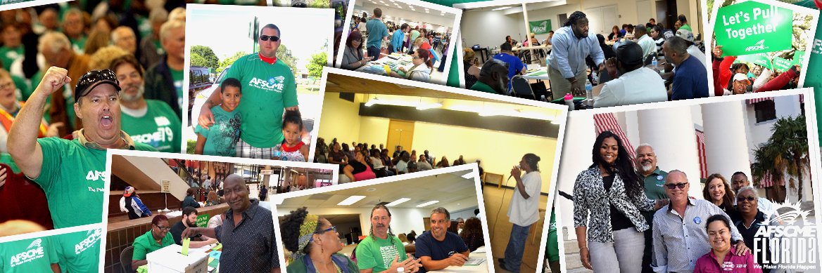 AFSCME Florida banner