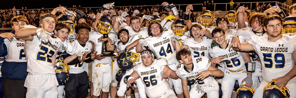 Grand Ledge Football's banner