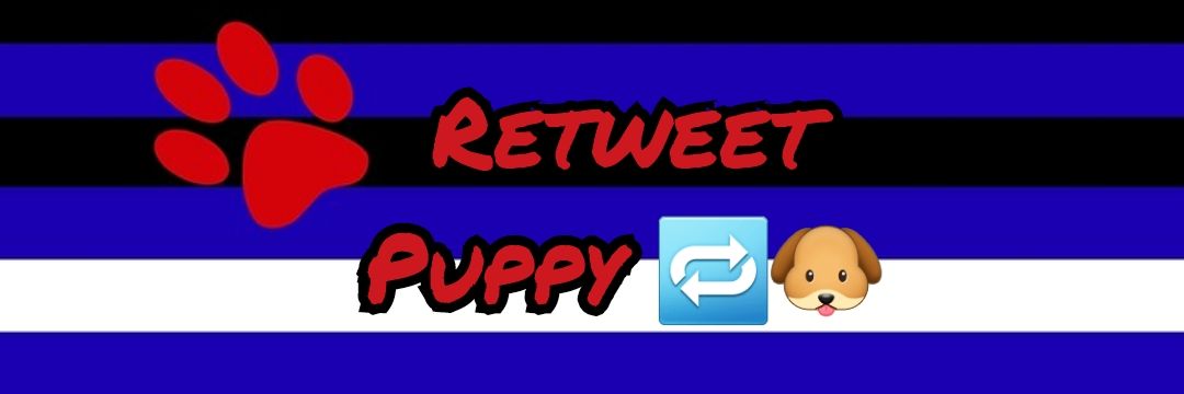 Retweet Puppy 🔁🐶 banner