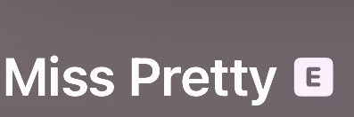 miss pretty's banner