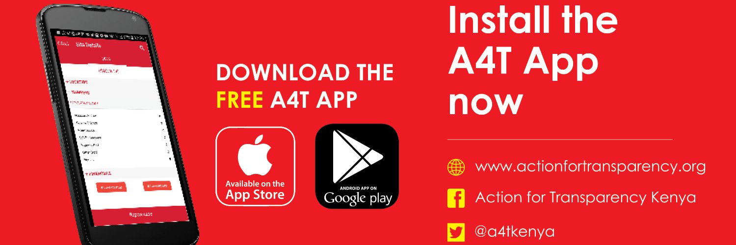 Kataa Ufisadi banner