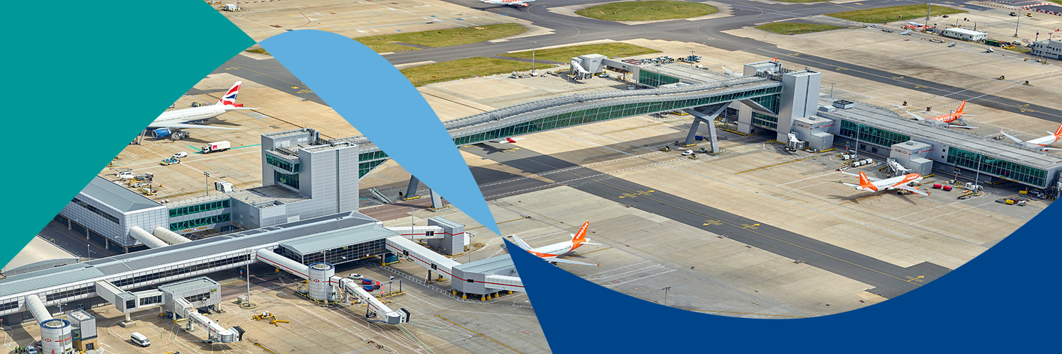 London Gatwick LGW's banner