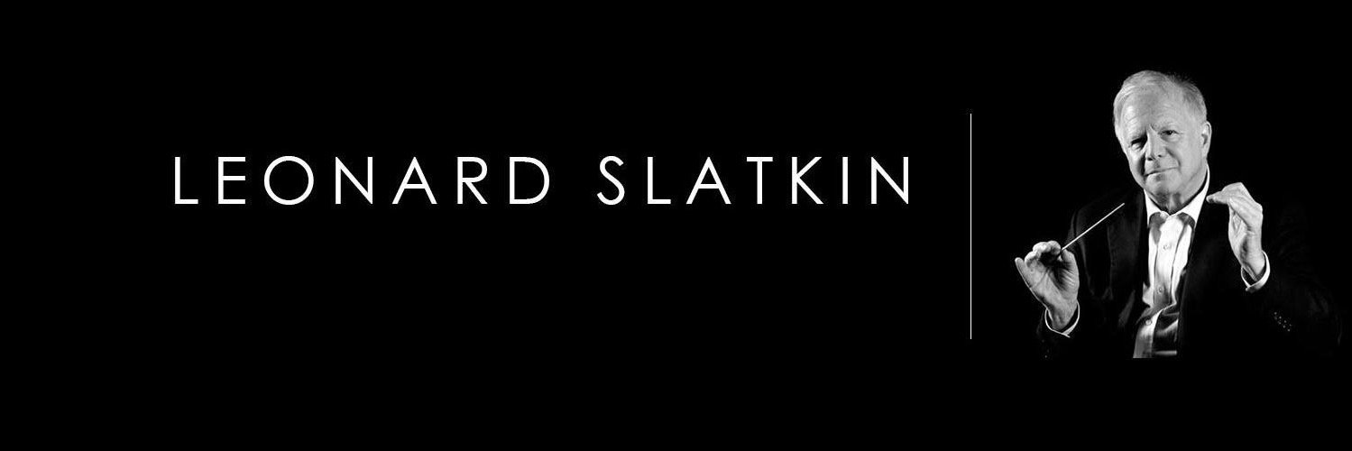 Leonard Slatkin banner