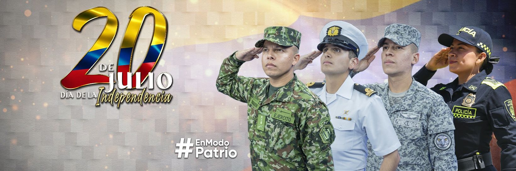 Primera División del Ejército Nacional's banner