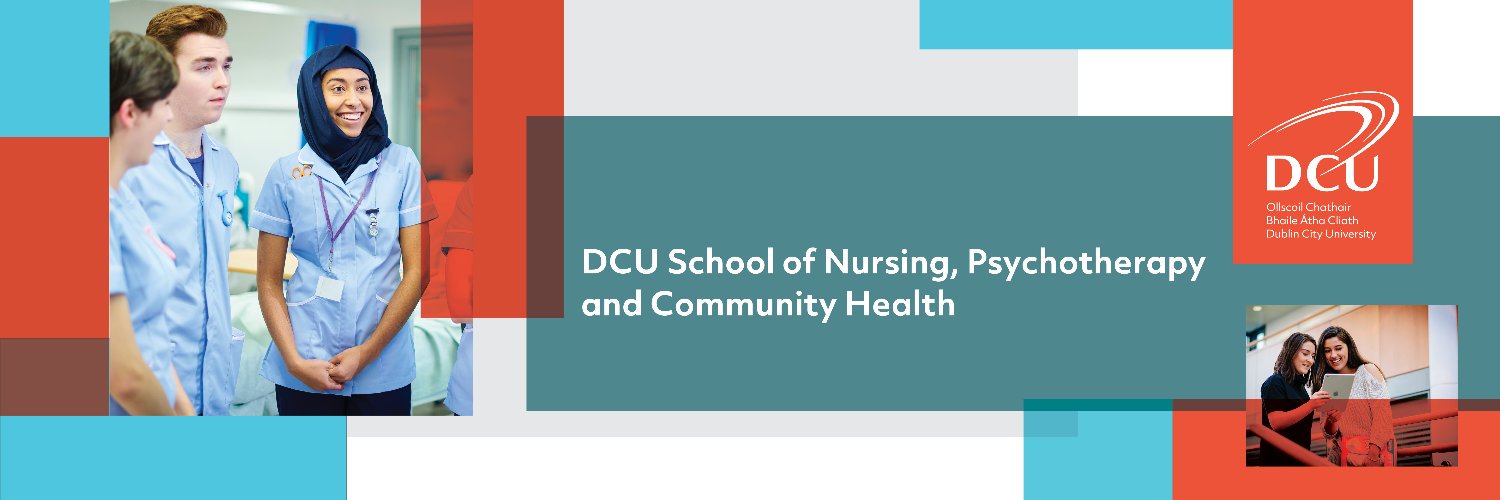 DCU Nursing, Psychotherapy & Community Health banner