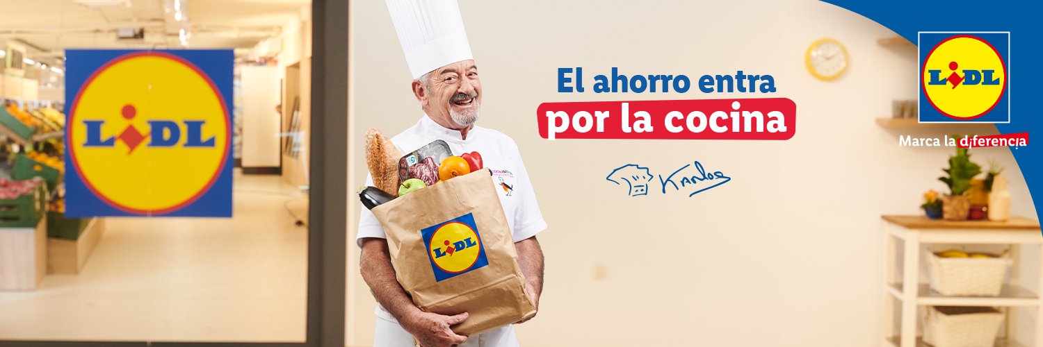 Lidl España's banner