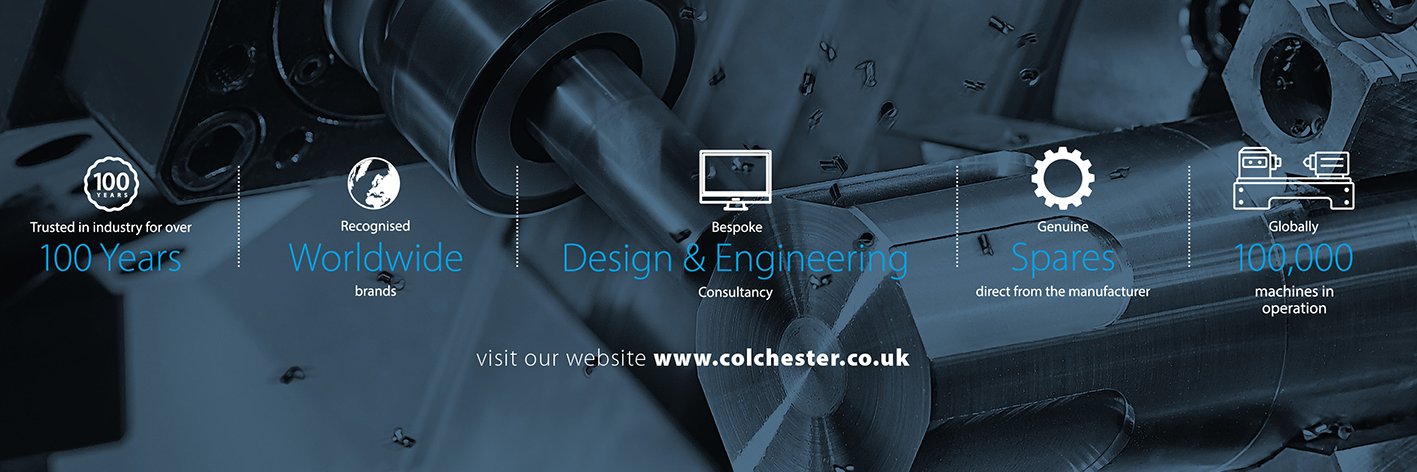 Colchester Machine Tool Solutions banner