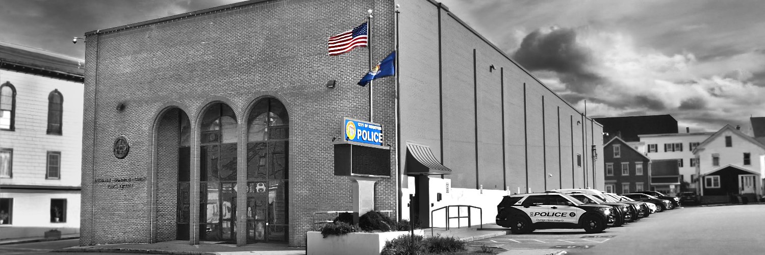Biddeford Police Department banner