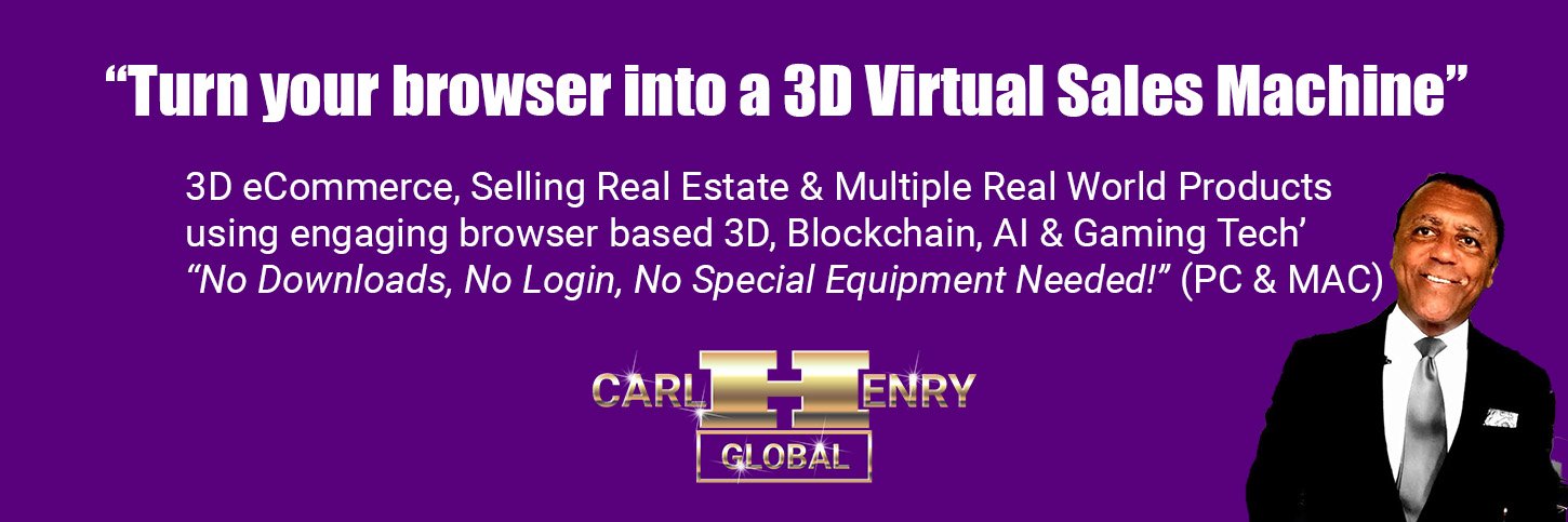 3D eCommerce | AI Metaverse Builder | CHG banner