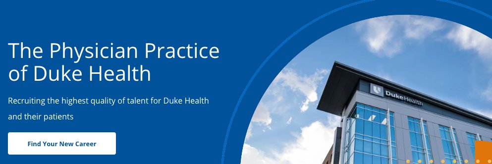 Duke Health Integrated Practice banner