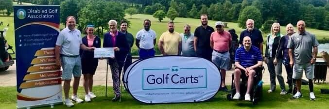 Disabled Golf Association banner
