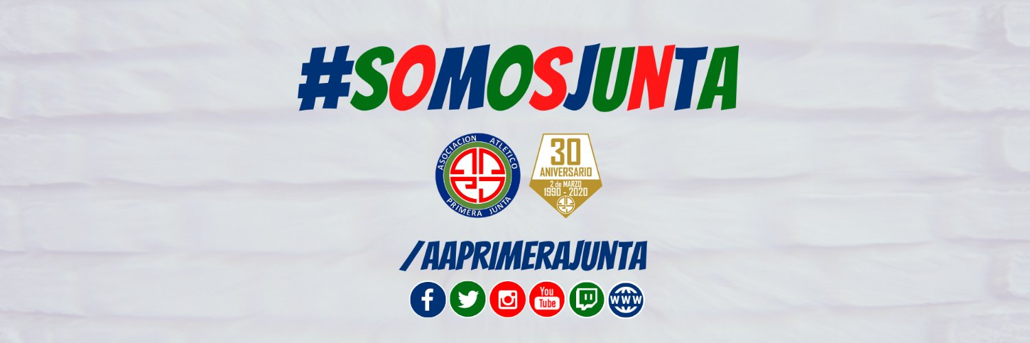 A. A. Primera Junta banner