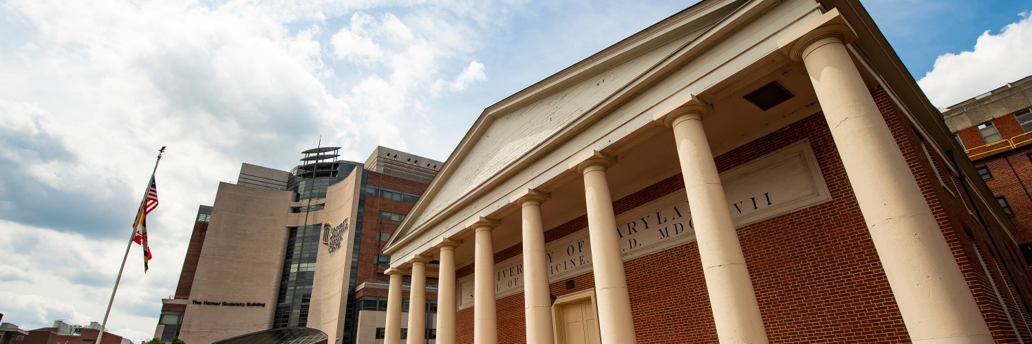 University of Maryland School of Medicine's banner