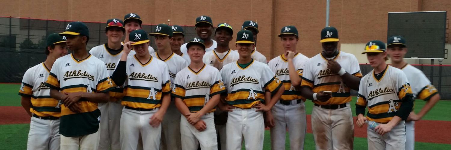 Lou Collier A's 15u banner