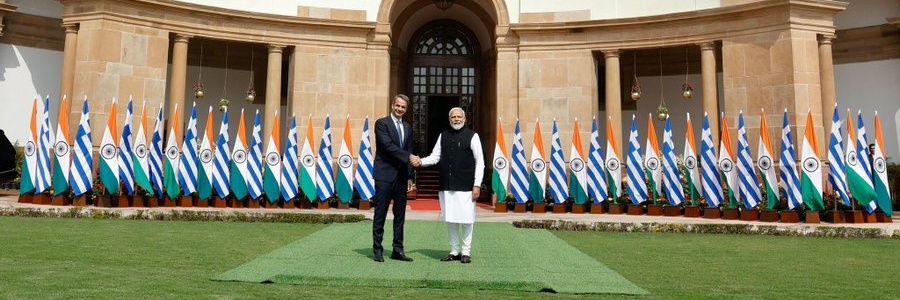 India in Greece banner