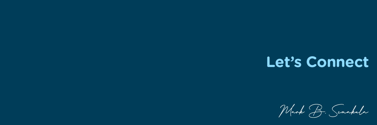 Mark Brian Semakula banner