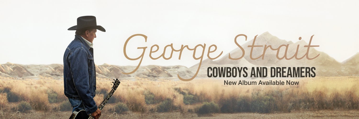 George Strait's banner