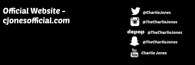 CharlieJonesUpdates banner
