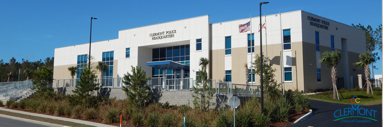 Clermont Police banner