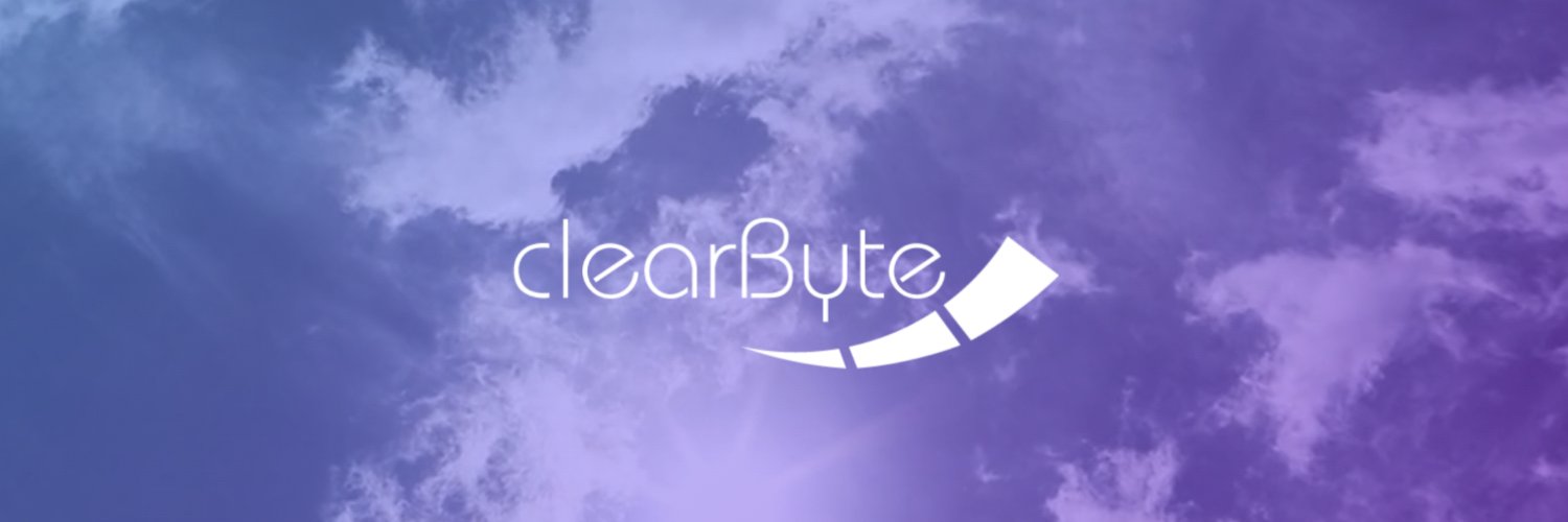 clearbyte's profile banner image