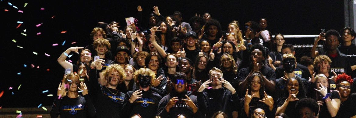 NWHS Student Section banner
