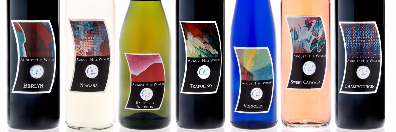 August Hill Winery banner