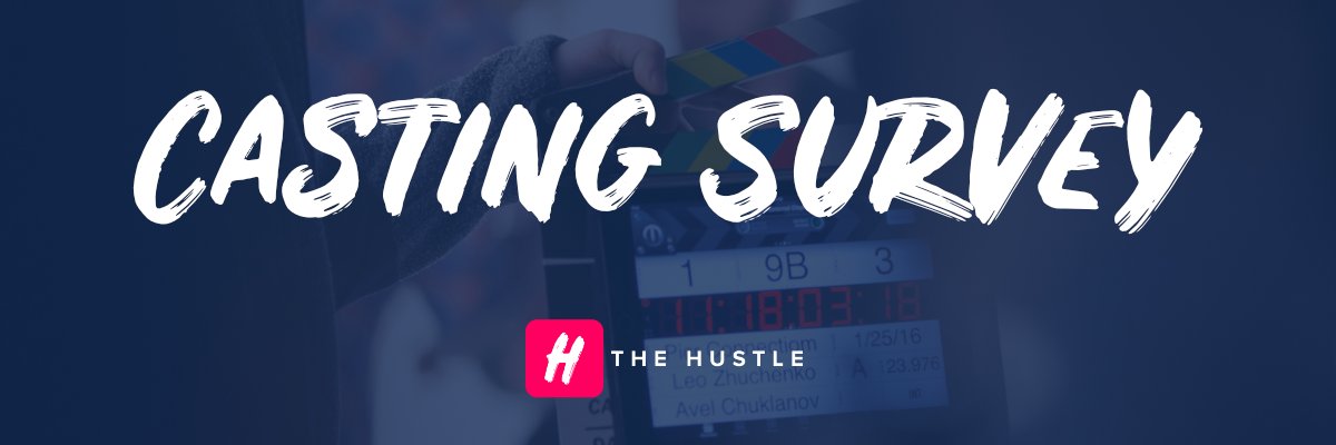 The Hustle • Acting Auditions, Temp Jobs, Training banner