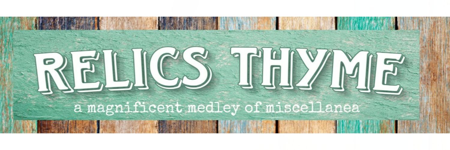 Relics Thyme banner