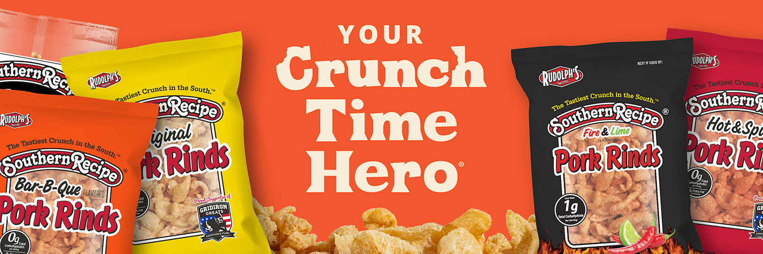 Southern Recipe Pork Rinds banner