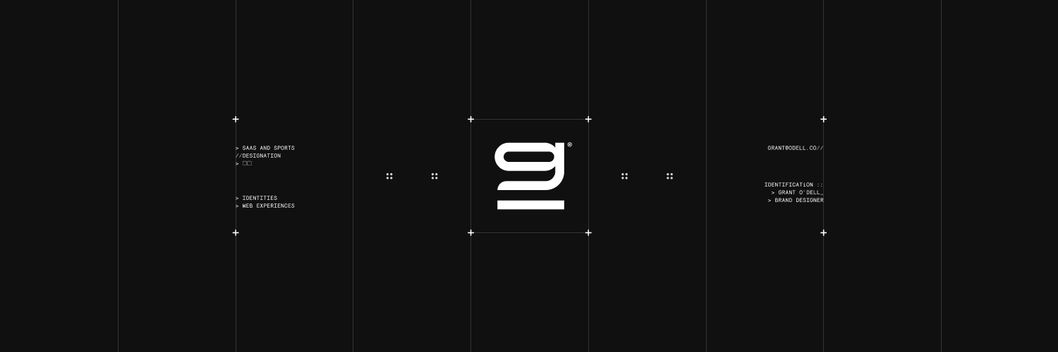 grantodell's profile banner image