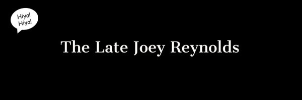 TheLateJoey Profile Banner