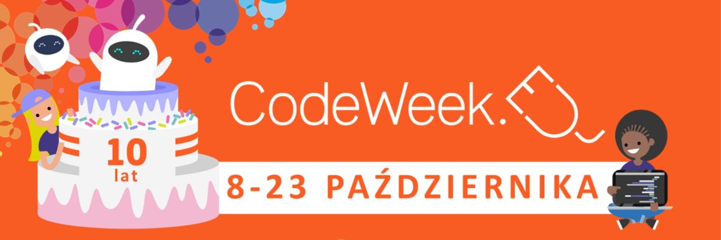 Code Week PL / Tydzień Kodowania 2022 banner