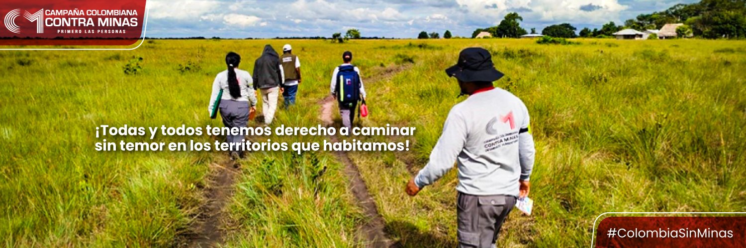 Campaña Colombiana Contra Minas's banner