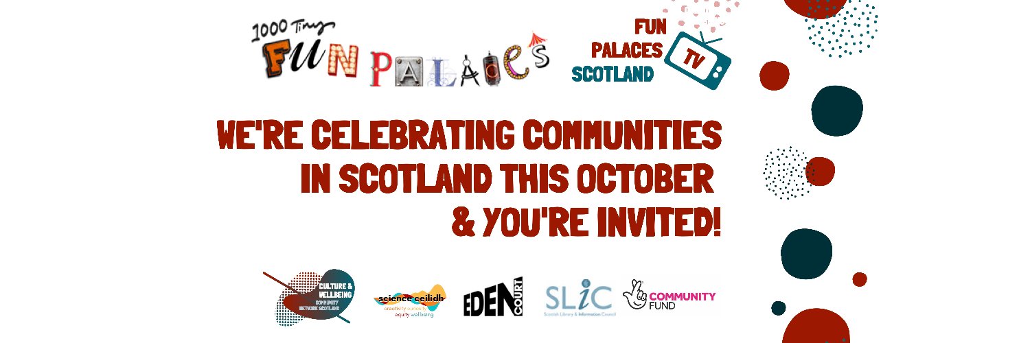 Fun Palaces Scotland banner