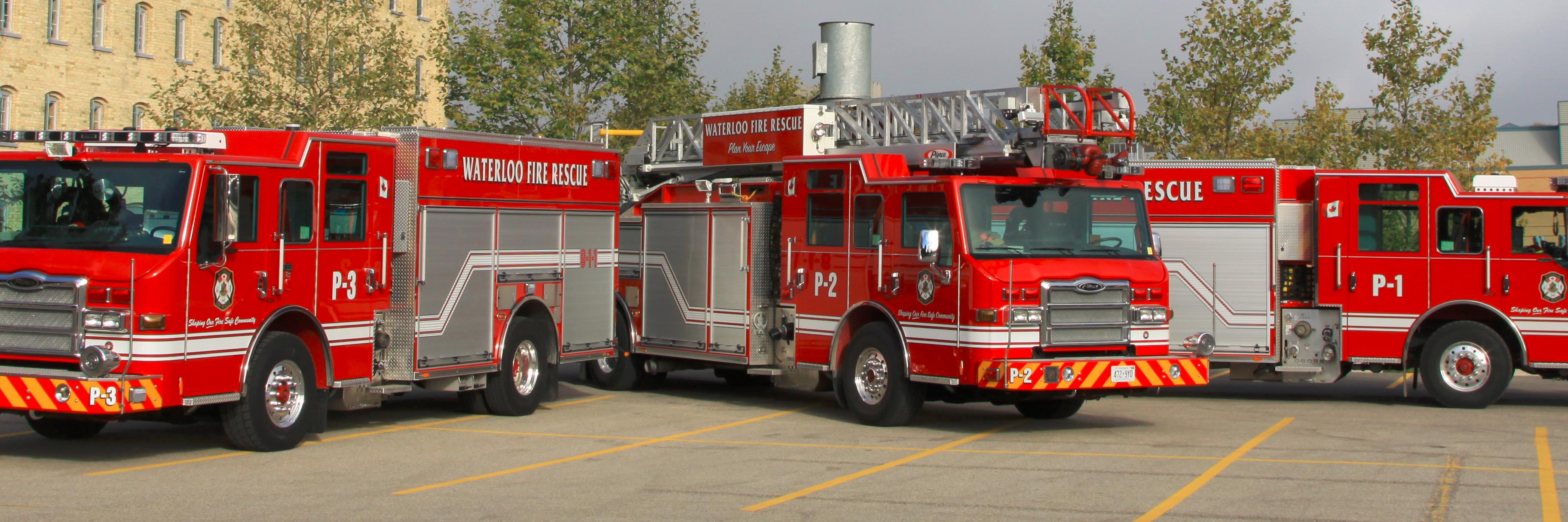 Waterloo Fire Rescue banner