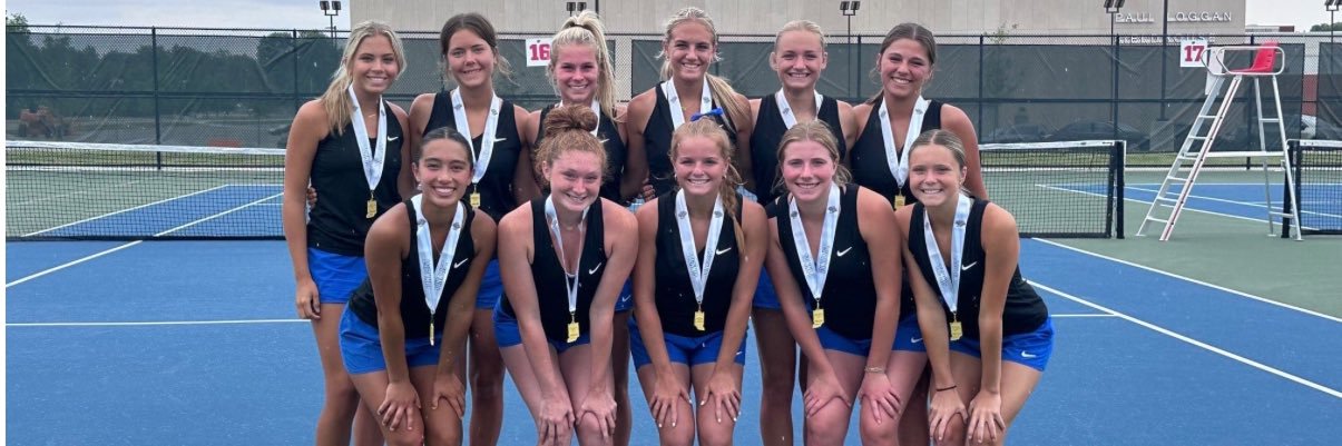 Franklin Community High School Girls Tennis's banner