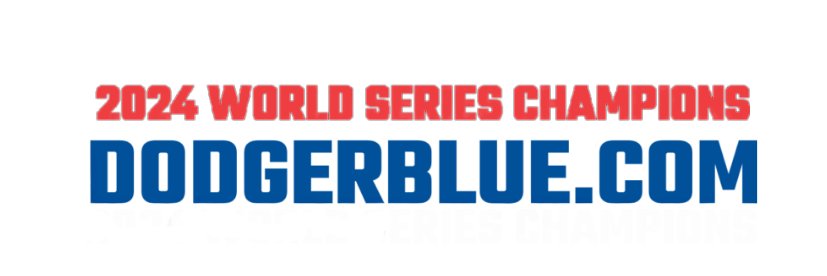 Dodger Blue's banner