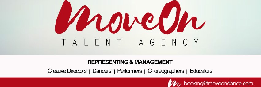 MoveOn Talent Agency banner