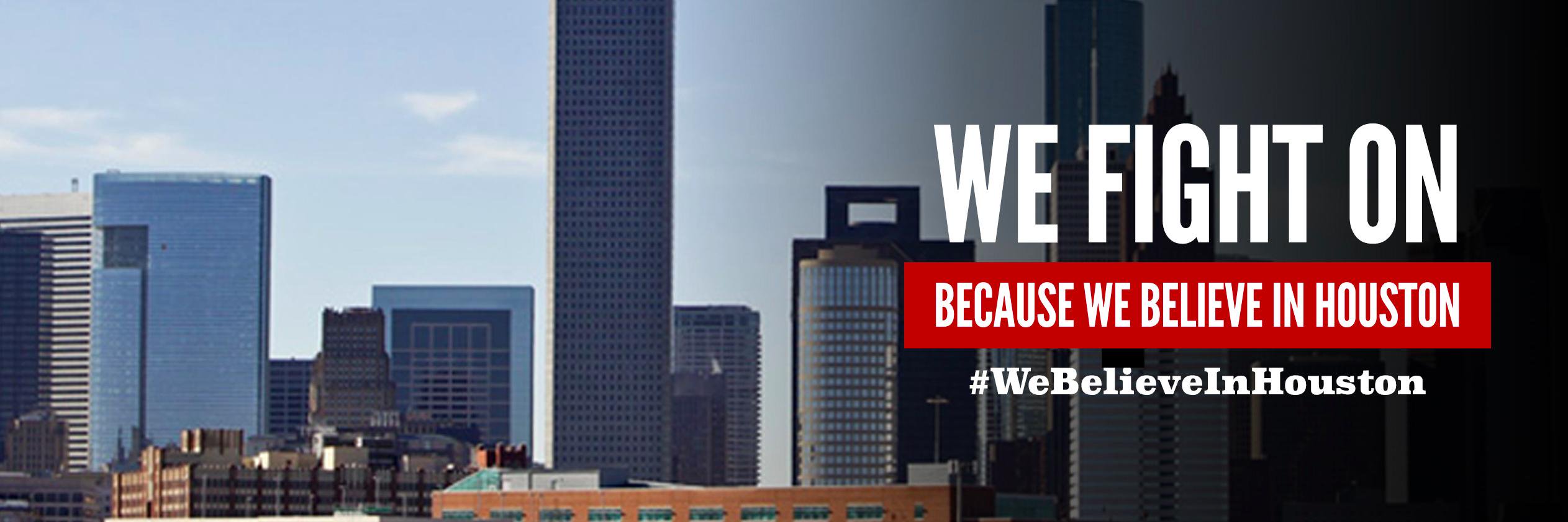 Houston Unites banner