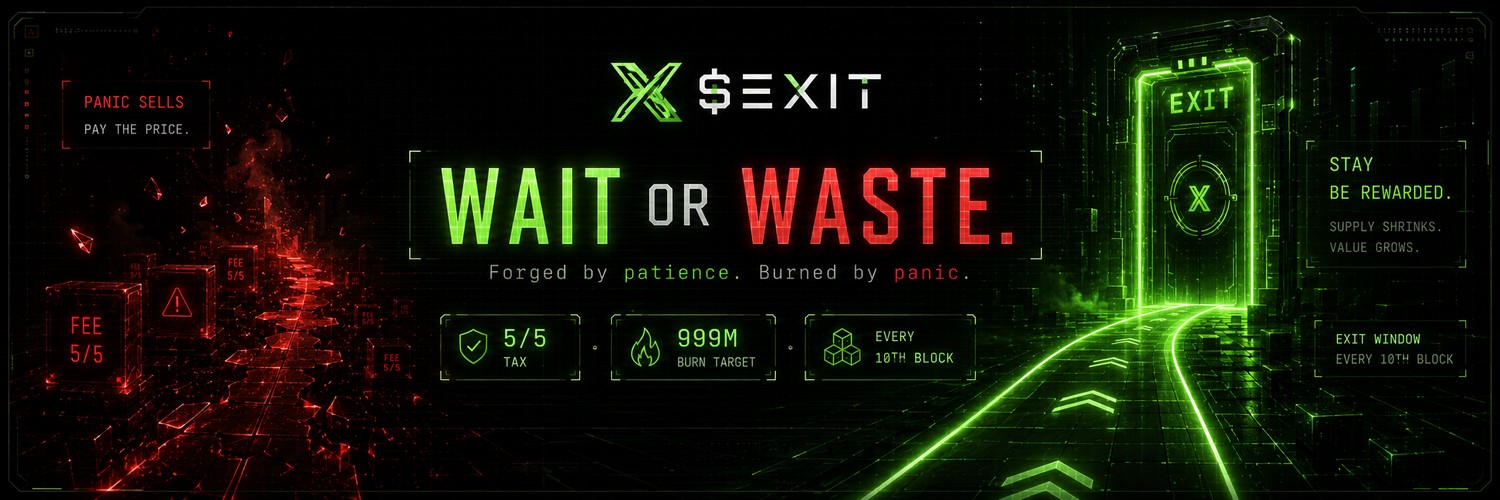 EXIT COIN (@exitcoin_fun) / Posts / X