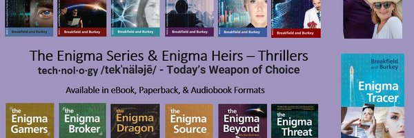 EnigmaBookSeries-Winner 4 Dan Poynter's Awards Profile Banner