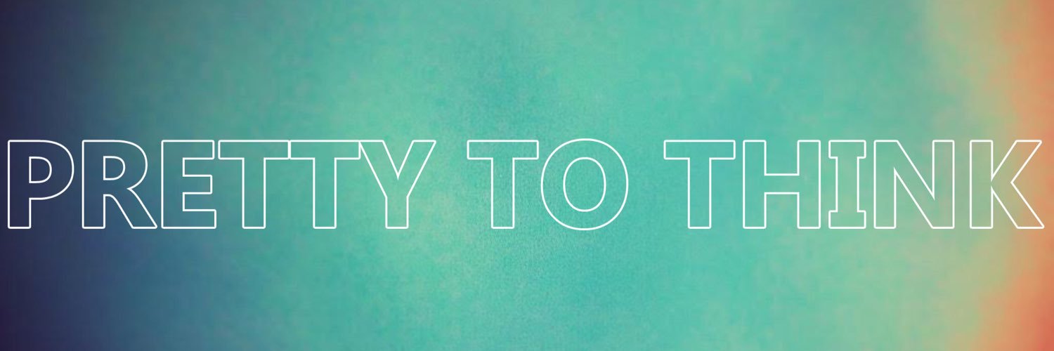 prettytothink's profile banner image