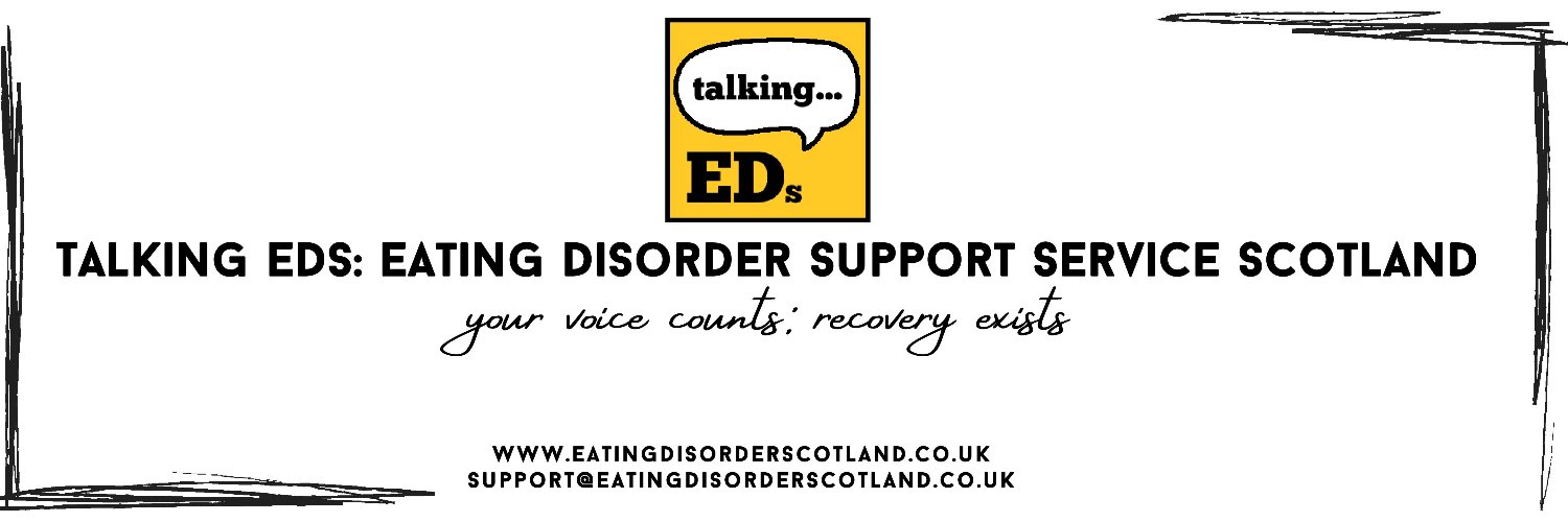 TalkingEDs: Eating Disorder Service Scotland banner