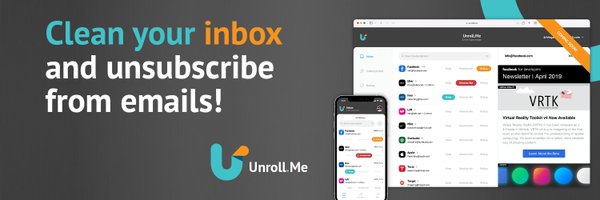 Unrollme Profile Banner
