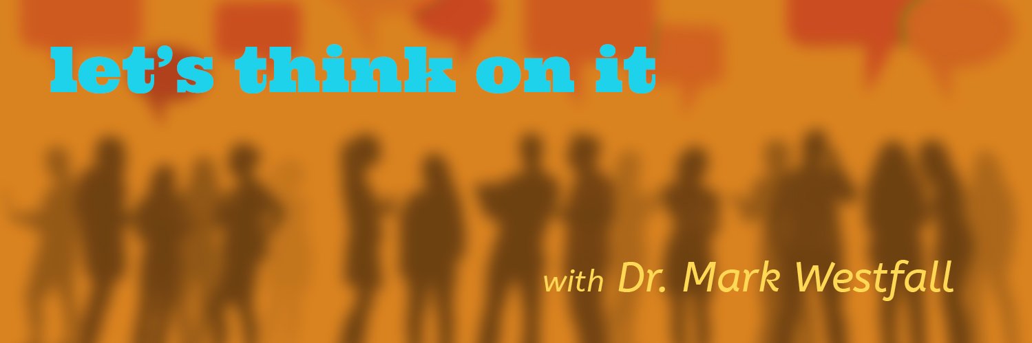 Let's Think On It banner
